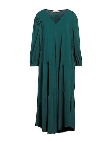 Green Jersey Midi dress