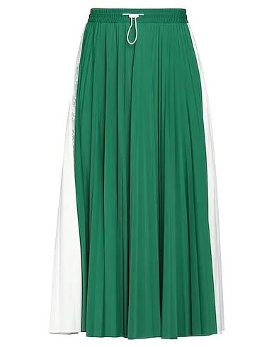 Green Jersey Midi skirt