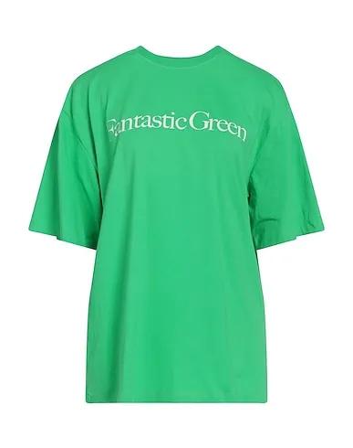 Green Jersey Oversize-T-Shirt