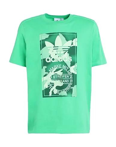 Green Jersey T-shirt Graphics Camo Tongue T-Shirt
