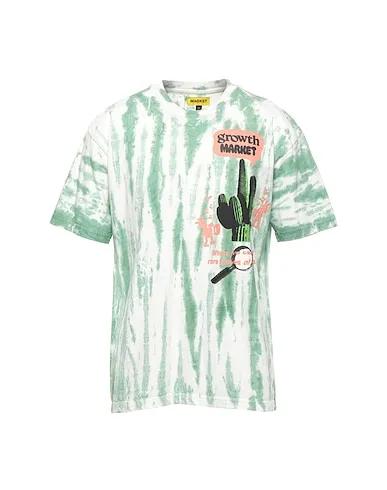 Green Jersey T-shirt GROWTH MARKET TIE-DYE T-SHIRT