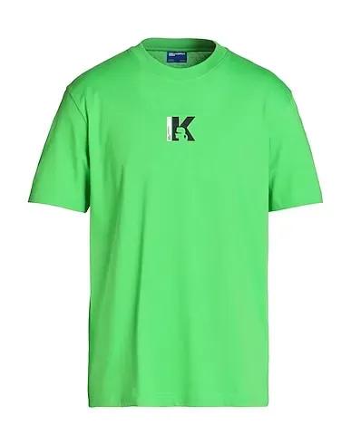 Green Jersey T-shirt KLJ REGULAR K-LOGO SSLV TEE
