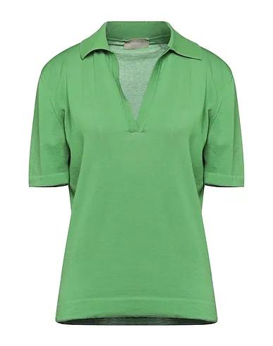 Green Knitted Polo shirt