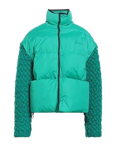 Green Knitted Shell  jacket