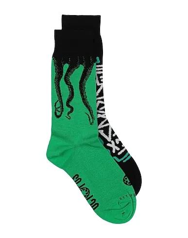 Green Knitted Short socks