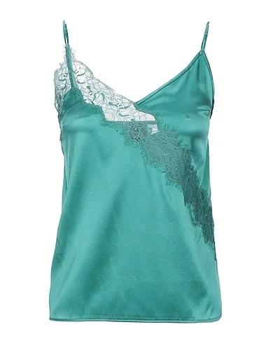 Green Lace Cami
