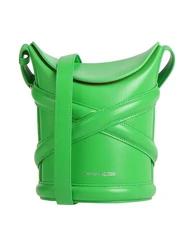 Green Leather Cross-body bags