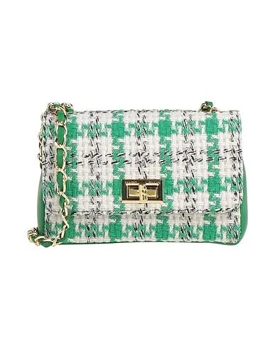 Green Leather Cross-body bags