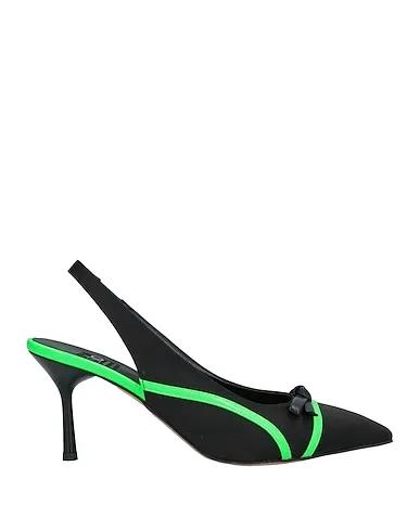 Green Leather Pump