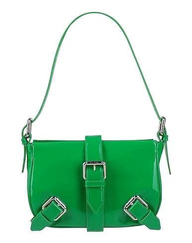 Green Leather Shoulder bag