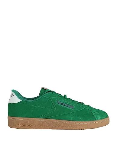 Green Leather Sneakers Club C Grounds
