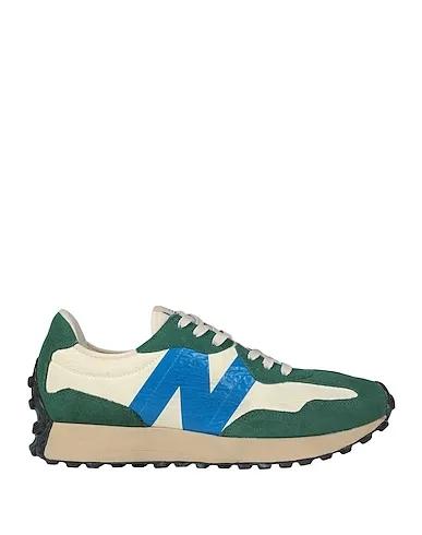 Green Leather Sneakers MS327VB