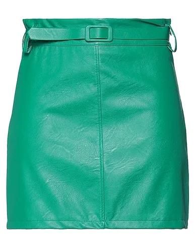 Green Mini skirt