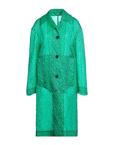 Green Organza Full-length jacket