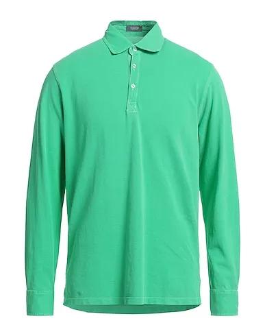 Green Piqué Polo shirt