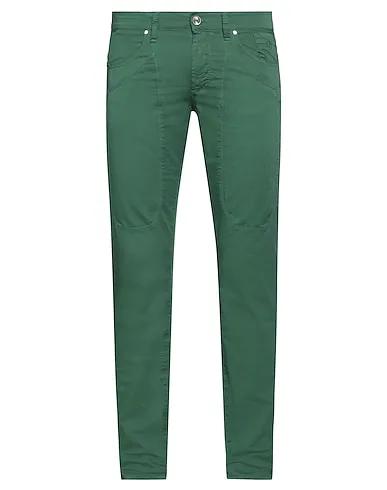 Green Plain weave 5-pocket