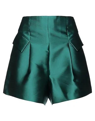 Green Satin Shorts & Bermuda