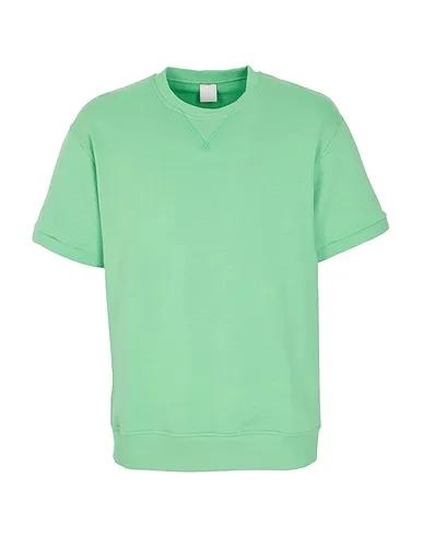Green Sweatshirt HEAVY ORGANIC COTTON OVER-SIZE T-SHIRT
