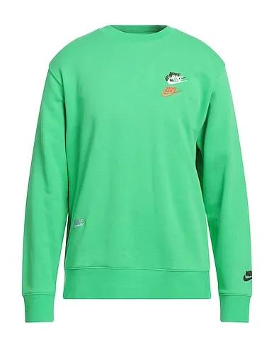 Green Sweatshirt Nike Sportswear Essentials+ Men's French Terry Crew
