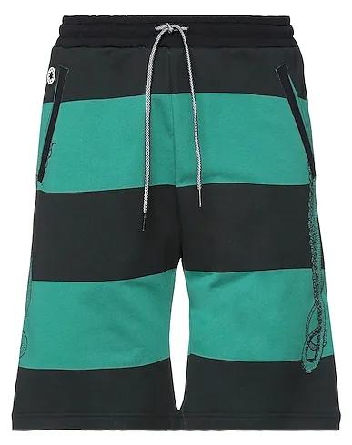 Green Sweatshirt Shorts & Bermuda
