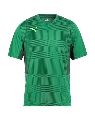 Green Synthetic fabric T-shirt