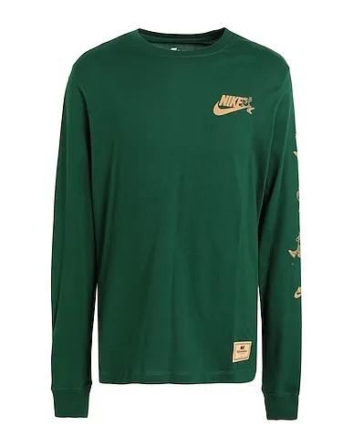 Green T-shirt Nike Sportswear Men's Long-Sleeve T-Shirt