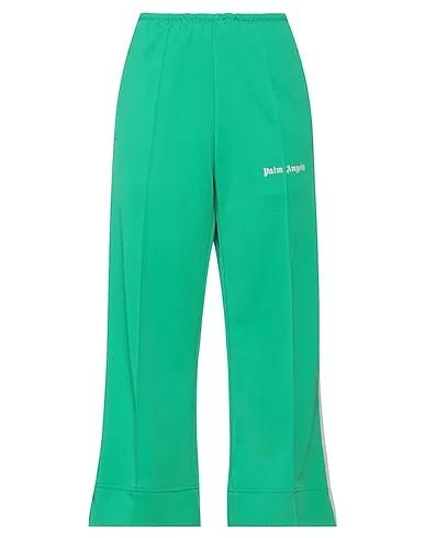 Green Techno fabric Casual pants