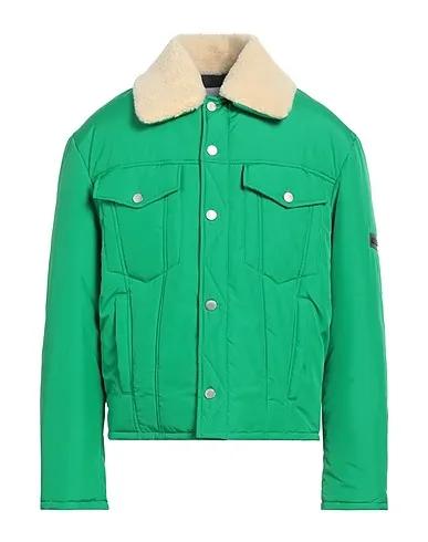 Green Techno fabric Jacket