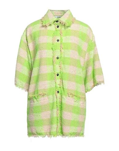 Green Tweed Checked shirt