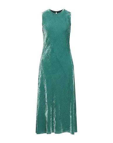 Green Velvet Long dress