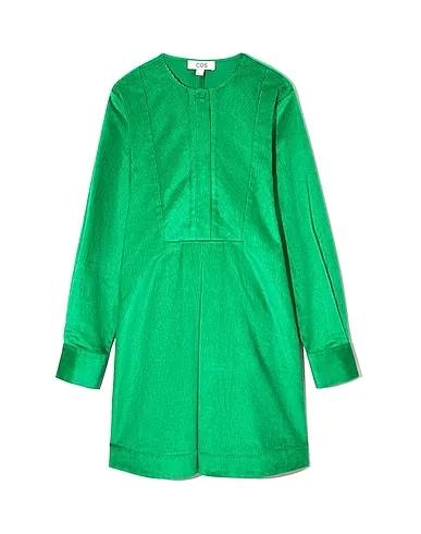Green Velvet Short dress