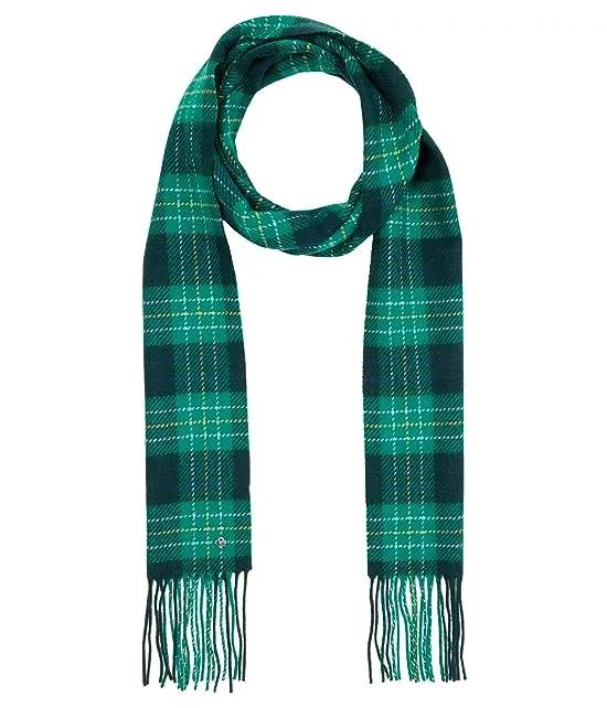 Greenhouse Plaid Woven Scarf