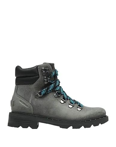 Grey Ankle boot LENNOX HIKER ROUGE