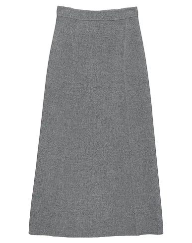 Grey Baize Midi skirt