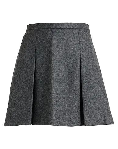 Grey Baize Mini skirt
