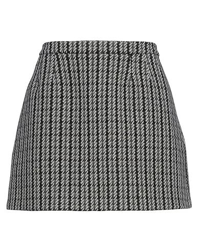 Grey Baize Mini skirt