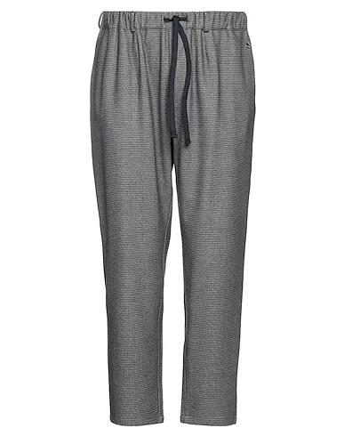 Grey Boiled wool Casual pants