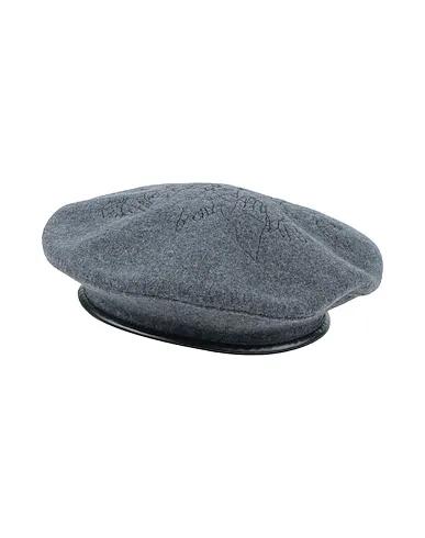 Grey Boiled wool Hat
