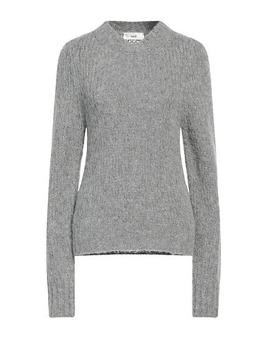 Grey Boiled wool Sweater