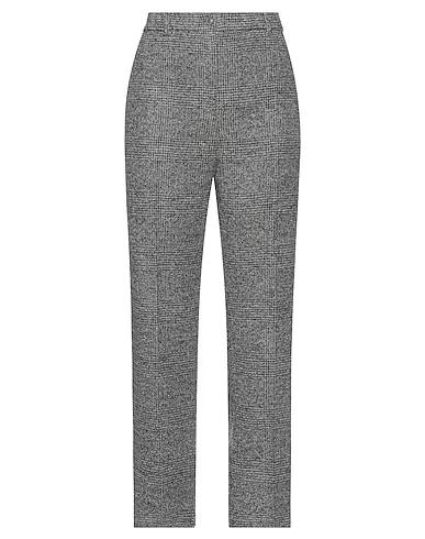 Grey Bouclé Casual pants