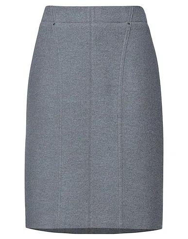 Grey Bouclé Mini skirt