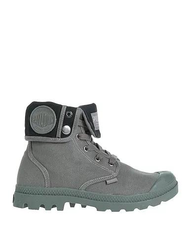 Grey Canvas Ankle boot