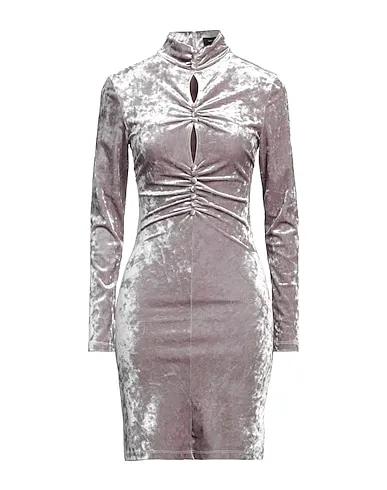 Grey Chenille Sheath dress