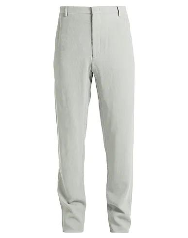 Grey Crêpe Casual pants