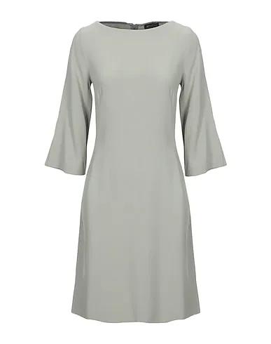 Grey Crêpe Short dress