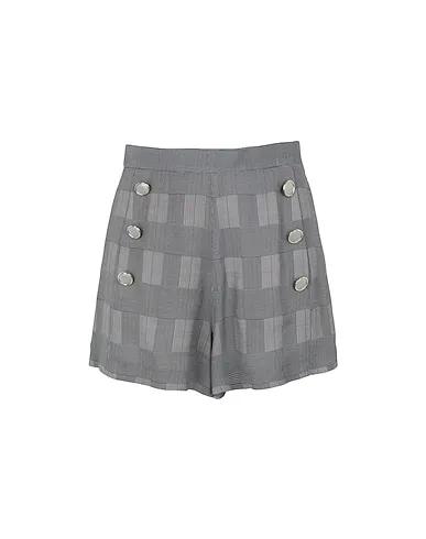 Grey Crêpe Shorts & Bermuda