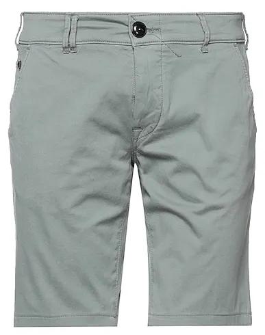 Grey Gabardine Shorts & Bermuda