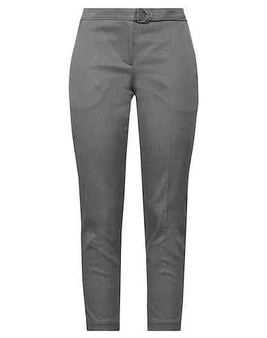 Grey Grosgrain Casual pants