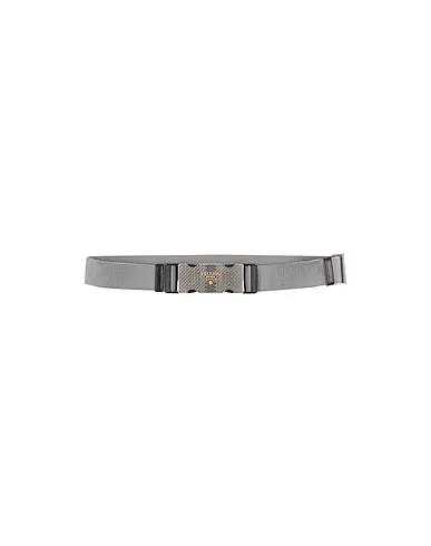 Grey Grosgrain Fabric belt