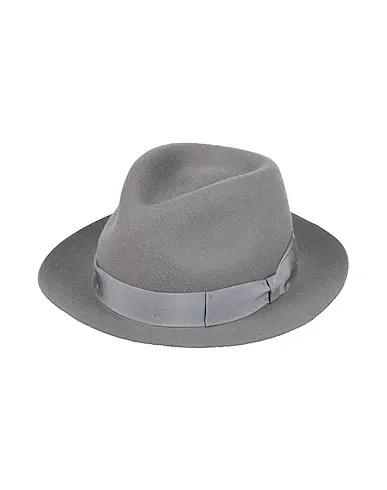 Grey Grosgrain Hat